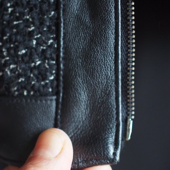 Jones New York | Vintage Tweed Jacket in Black and White - Picture 6 of 8